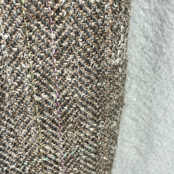 Vintage Golden Eagle Sports Coat Mens 40R Tan Taupe Wool? Classic USA Union Made - Picture 7 of 12